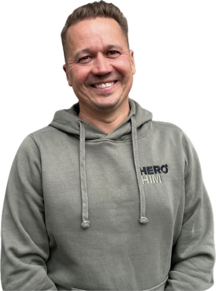 HeroHimin perustaja Toni Kylätasku
